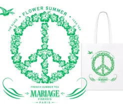 Cheap MARIAGE FRÈRES TOTE BAG 'FLOWER SUMMER'